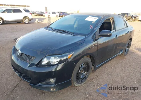 2009 Toyota Corolla S z USA, uszkodzony, nr VIN 1NXBU40E29Z128502